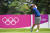 28일 열린 올림픽 골프 연습 라운드에서 티샷하는 임성재. [사진 IGF]