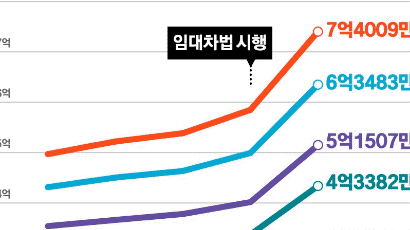 [그래픽텔링]임대차법 시행 1년, 서울 도봉구 전셋값이 급등했다