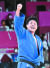 유도 남자 100㎏급 조구함은 무릎 부상을 이겨내고 은메달을 땄다. 한국이 이 체급에서 은메달을 딴 건 17년 만이다. 사진은 조구함이 준결승전에서 승리한 뒤 환호하는 모습. [올림픽사진공동취재단]
