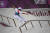 26일 아리아케 공원 경기장에서 열린 도쿄올림픽 스케이트보드 스트리트 경기에서 니시야 모미지가 경기를 펼치고 있다. 13세의 니시야 모미지는 이 경기에서 금메달을 차지했다. [AFP=연합뉴스]
