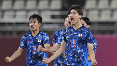 일본 올림픽 축구, 승부차기 끝에 뉴질랜드 꺾고 4강 진출