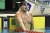 도쿄올림픽에 출전한 호주 수영 선수 카일 찰머스의 몸에 선명한 부항 자국. [AP=연합뉴스]
