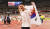 1일 도쿄올림픽 남자 높이뛰기 4위에 오른 뒤 태극기를 들고 환하게 웃는 우상혁. [연합뉴스]