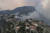 터키 남부 안탈리아 시르트코이 마을이 1일 산불로 불타고 있다. AP=연합뉴스