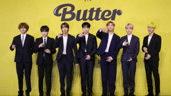 BTS 10주째 1위…'버터' 올해 최다 1위곡 등극
