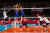 일본 도쿄 아리아키 아레나에서 열린 도쿄올림픽 여자 배구 대한민국 대 세르비아의 경기에서 표승주 선수가 공격을 하고있다. 도쿄=올림픽사진공동취재단Q