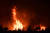 그리스 에비아 섬에서 9일(현지시간) 발생한 대형 산불. 지난달부터 세계 전역에서 이상 기온으로 인한 대규모 화재·홍수가 끊이지 않고 있다. [AP=연합뉴스]