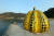 나오시마의 상징이 된 쿠사마 야요이의 노란 호박. 중앙포토