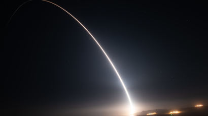 [사진] 미군, ICBM 시험발사 공개