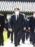 윤석열 전 검찰총장이 15일 제76주년 광복절을 맞아 서울 효창공원 내 의열사 참배에 나서고 있다. 국회사진기자단
