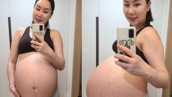 세쌍둥이 임신한 황신영 "잘먹고 잘싼다…자연분만 욕심나"