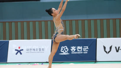 서고은, 리듬체조 국가대표 선발전 1위