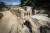 이탈리아 폼페이 포르타 사르노 공동묘지 근처에서 2000년 된 석관과 사람 유골이 발견됐다. EPA=연합뉴스