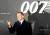 '007' 시리즈에서 제임스 본드 역을 맡았던 영국의 영화 배우 대니얼 크레이그. 로이터=연합뉴스