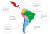 올해 2분기 중남미 주요 국가 스마트폰 시장 점유율 순위 〈카운터포인트리서치〉