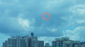 창원 아파트 가로지른 굉음의 UFO?…美 F16 저공비행 사과