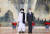 왕이(오른쪽) 중국 국무위원 겸 외교부장은 지난달 28일 중국 톈진에서 아프간 탈레반의 2인자인 물라 압둘 가니 바라다르를 만나 협력을 논의했다. [AFP=연합뉴스]
