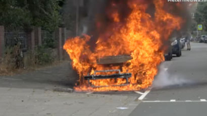 폴크스바겐 전기차 ID3도 네덜란드서 충전 후 화재