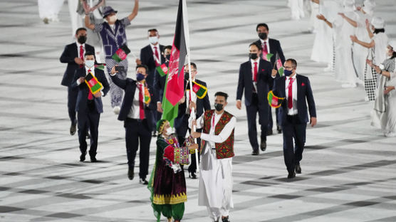 탈레반 탓 출전 무산 아프간, 패럴림픽 개회식 국기는 입장
