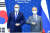 여승배 외교부 차관보(오른쪽)는 지난 23일 이고르 모르굴로프 러시아 외무차관과 제19차 한러 정책협의회를 개최했다. [연합뉴스]