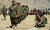 아프가니스탄의 반 탈레반 저항군이 24일(현지시각) 아프간 북부 판지시르주에서 군사훈련을 하고 있다. AFP=연합뉴스