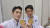 동의대 펜싱부 출신인 구본길(오른쪽), 김준호 선수가 2020도쿄올림픽 펜싱 남자 사브르 단체전에서 금메달을 획득한 후 기념촬영을 하고 있다. 사진 동의대 