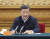 시진핑 중국 국가주석이 27~28일 이틀간 베이징에서 열린 제 5차 중앙민족공작회의에서 연설하고 있다. [신화=연합뉴스]