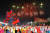 북한이 '청년절'을 맞아 수도 평양 김일성광장에서 청년학생들의 야회를 진행했다고 노동당 기관지 노동신문이 29일 보도했다. 평양 노동신문=뉴스1 