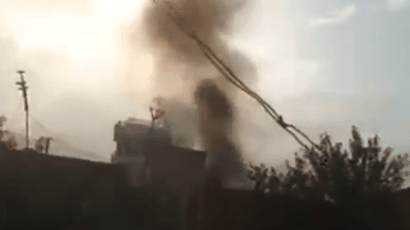 카불공항 오던 IS 자폭테러 차량…美, 드론으로 폭발시켰다