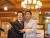  허경영 국가혁명당 명예대표(왼쪽)와 안상수 전 인천시장이 8월 31일 경기 양주시에 위치한 하늘궁에서 회동했다. [허경영 페이스북 캡처]