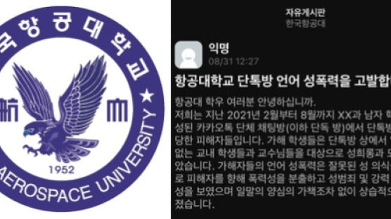 "조교 되면 여학생에 갑질 가능"…항공대 '성희롱 폭로' 조사 