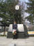 박상민 경감이 2006년 경위로 임용 당시 경찰대학 참 경찰인 탑 앞에서 찍은 사진. 사진 박 경감