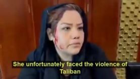여성 시위대에 최루탄 쏘고, 총으로 머리 내리친 탈레반[영상]