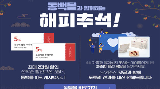 “추석, 지역 농특산물 팔아라”…부산 ‘동백몰’ 할인 이벤트 다양