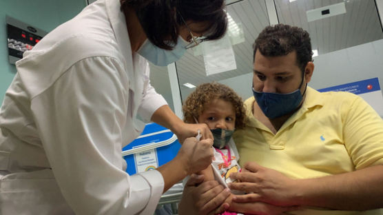쿠바, 두 살배기에도 코로나19 백신 접종…세계 최초