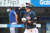 두산 양석환이 지난 5일 대구 삼성전에서 1회 초 백정현으로부터 좌월 2점 홈런을 터뜨린 뒤 기쁨의 세리머니를 하고 있다. [뉴스1]