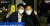 서울 여의도에서 자영업자들의 차량시위 응원차 1인시위에 나선 이준석 국민의힘 대표(가운데)가 원희룡 전 제주지사와 우연히 만나 함께 유튜브 생방송을 진행하고 있다. [유튜브 캡처]