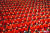 9일 북한 정권수립일(9·9절) 73주년 기념 '민간 및 안전무력 열병식'에서 비상방역종대로 추정되는 행렬이 행진에 참석한 모습. 조선중앙통신. 연합뉴스.