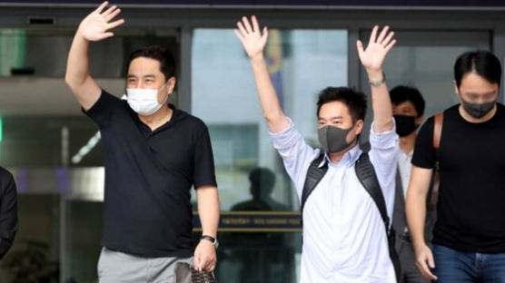 강용석·김세의, 46시간만에 풀려난 뒤…곧장 달려간 '이곳'