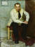 미하일 라브렌코(1920~2001)의 '의사의 초상', 1949, 캔버스에 오일, , 100x70cm, [사진 나마갤러리]