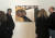 데이나 셧츠의 그림 ‘열린 관’이 2017년 휘트니 비엔날레에 전시된 모습. [AP=연합뉴스]