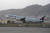 9일(현지시간) 카타르 항공 여객기가 아프가니스탄 카불 공항에서 이륙하고 있다. AFP=연합뉴스
