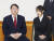 윤석열 전 검찰총장(왼쪽)과 부인 김건희씨(오른쪽). 사진은 지난 2019년 신임 검찰총장 임명식 당시의 모습. 연합뉴스