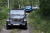 지난 9일 열린 지프 와일드 트레일 행사에서 차량이 산악 임도를 달리고 있다. 태백시와 강원도관광재단은 브랜드 전용 트레일 코스를 개방했다. 두 번째 파란색 차량은 스텔란티스코리아가 출시한 전동화 모델 랭글러 4xe다. 사진 스텔란티스코리아