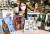 13일 서울 등촌동 홈플러스 강서점에서 모델이 주류 추석 선물세트를 선보이고 있다. [사진 홈플러스]  
