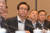 쉬자인 헝다그룹 창업자.(왼쪽에서 세번째)