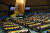 미국 뉴육에 있는 유엔 총회장의 9월 10일 모습. 21~30일 제76차 총회가 열린다. 신화=연합뉴스 
