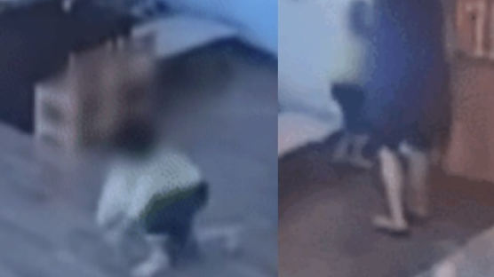 "교사 폭행에 네발로 기어 뒷걸음질"…CCTV 찍힌 충격의 15분