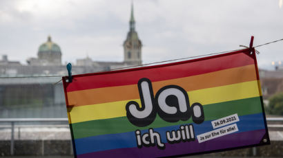 스위스, '동성결혼·입양' 국민투표 64.1%로 통과…전세계 30번째