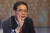 지난해 11월 당시 국민의힘 대구시당위원장이었던 곽상도 의원이 대구·경북 중견언론인모임인 아시아포럼21 정책토론회에 참석해 발언하는 모습. 뉴스1